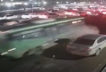 Момент смертельной аварии с автобусом в Алматы попал на видео