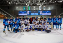 Необычный матч по хоккею прошел в Усть-Каменогорске