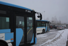 В Астане приостановлено движение пригородных автобусов