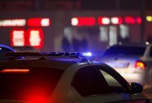 Елку из служебных авто выстроили полицейские Костаная (ВИДЕО)