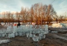 Ледовый городок за 53 млн тенге растаял в Павлодаре