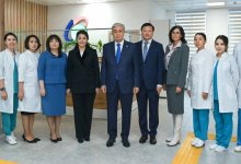 Токаев посетил новое здание Центра санитарно-эпидемиологической экспертизы