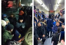 Сотни пассажиров вывезли с закрытых автодорог