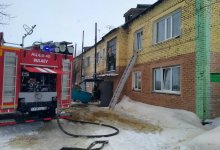 Двоих детей спасли от пожара в СКО