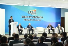 Ерлан Кошанов встретился с жителями области Улытау