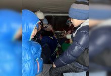 Автобус с россиянами застрял из-за морозов на трассе в Актюбинской области