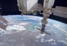 Каспийское море засняли с борта Международной космической станции (ВИДЕО)