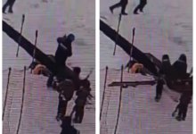 Подъемник едва не задушил ребенка на горнолыжном курорте