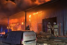 Пожарные предотвратили взрыв на складе в Алматы