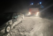 56 человек эвакуировали с автотрасс карагандинские спасатели