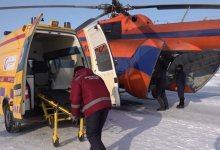 Пенсионерку доставили в больницу на вертолете в ВКО