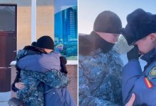 Трогательная встреча двух братьев-курсантов попала на видео