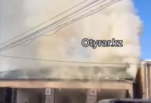 Взрыв произошел в пекарне в Арыси (ВИДЕО)