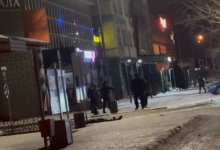 Массовая драка в Семее попала на видео