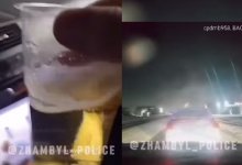 Блогера из Тараза наказали за опасную езду за рулем в прямом эфире