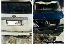 Астанчанин разбил четыре машины при попытке припарковаться