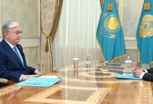 Токаев принял председателя исполкома Международного фонда спасения Арала