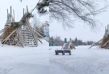 Акмолинские чиновники потратили миллионы на балки вместо ледового городка