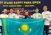 Казахстанские параспортсмены завоевали две медали в Египте