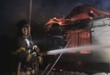 Крупный пожар разгорелся в ресторане фастфуда на первом этаже ЖК в Астане