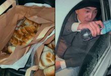 Волонтеры накормили застрявших на трассе в Карагандинской области (ВИДЕО)