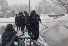 Паводки в ВКО: работу спасателей показали на видео