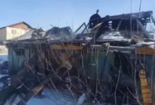 Тело нашли при тушении пожара в частном доме в Павлодаре