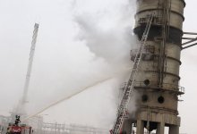 Нефтеотходы загорелись в Индустриальном парке Мангистау (ВИДЕО)