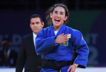 Дзюдоистка Абиба Абужакынова выиграла бронзу на турнире Большого шлема