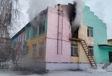 Детский сад загорелся в Семее (ВИДЕО)