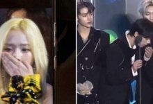 Фанат нагадил у сцены на музыкальной церемонии (ВИДЕО)