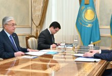 О работе нового газового месторождения доложили Токаеву