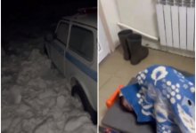 Полицейские получили обморожение на вызове в Абае (ВИДЕО)