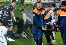 Футболист получил травму во время матча и впал в кому