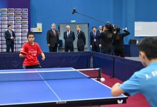 Центр настольного тенниса посетил Токаев в Усть-Каменогорске