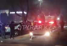 Стрельба произошла ночью в Шымкенте (ВИДЕО)