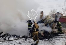 Пожарные предотвратили взрыв в Костанайской области