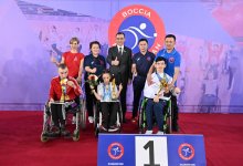 Маулен Ашимбаев наградил победителей турнира по бочча