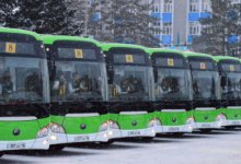 Актюбинский автопарк пополнился новыми автобусами