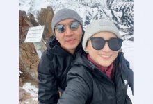 Жансая Абдумалик показала фото с супругом