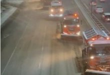 Метель в Алматы: аэропорт открыт, дороги чистят