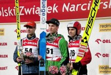 Казахстанец впервые выиграл этап Кубка FIS в прыжках на лыжах с трамплина