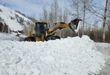 Лавинная опасность сохраняется в горах Восточного Казахстана