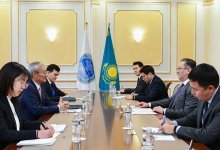 Глава МИД Казахстана встретился с генеральным секретарем ШОС