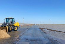 Движение транспорта ограничили в шести областях Казахстана