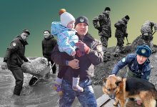 Как спасают животных и людей во время паводка