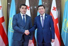 Ерлан Кошанов встретился с главой Парламента Грузии