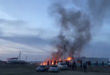 Подземная цистерна с газом взорвалась в Актюбинской области