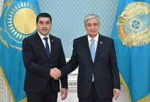 Токаев принял главу Парламента Грузии Шалву Папуашвили