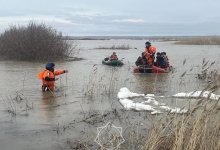 Жителей села Большая малышка эвакуировали в СКО (ВИДЕО)